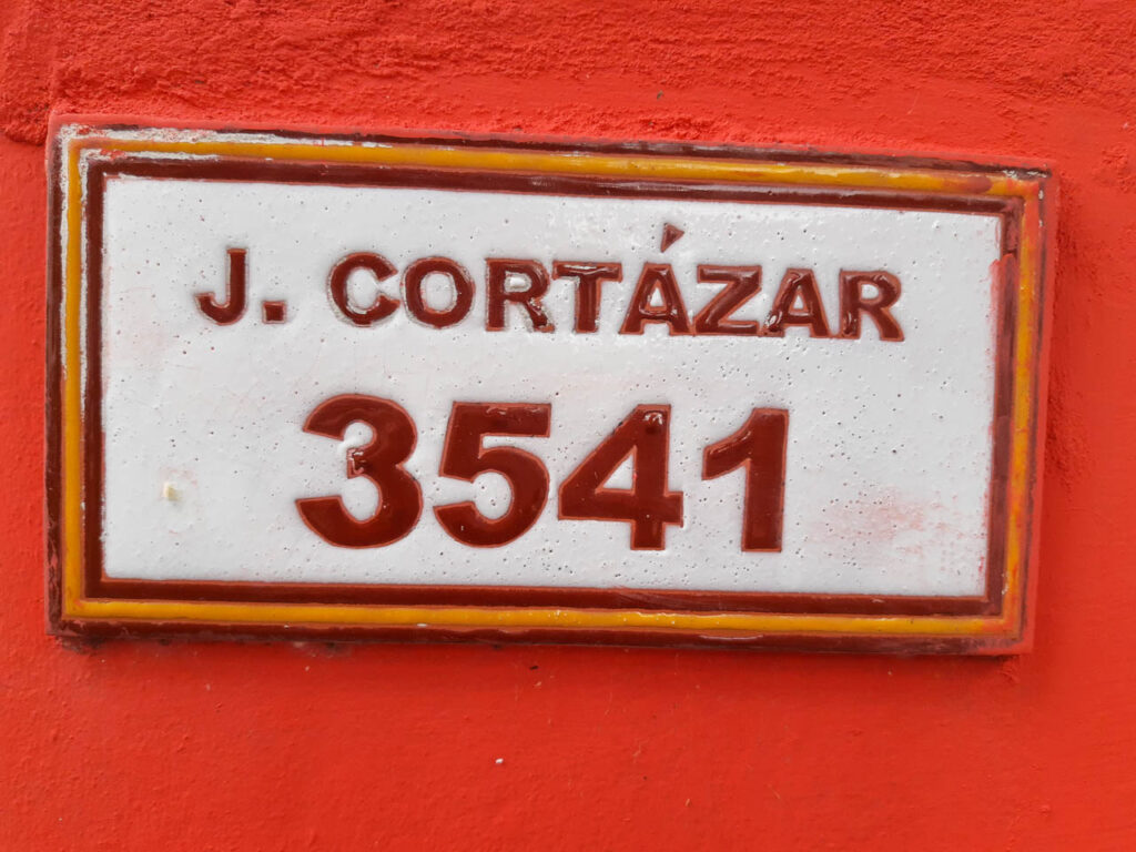 Calle Cortazar. Buenos Aires