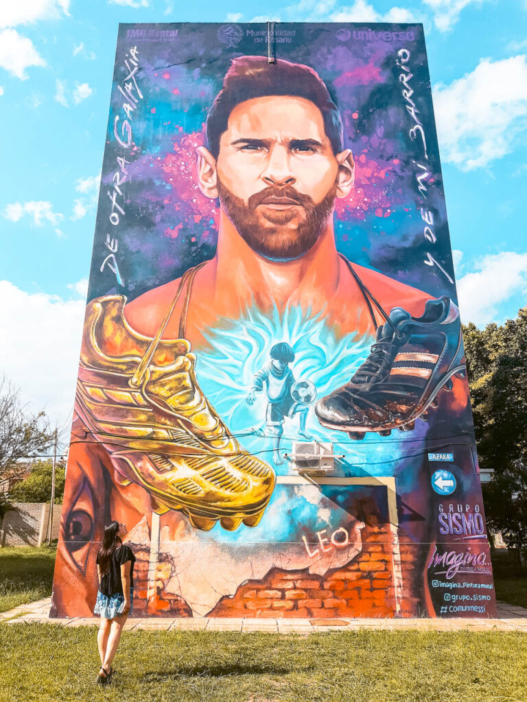 Mural "De otra galaxia y de mi barrio", Rosario